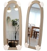 Amazon.co.jp: john life 姿見鏡 可愛い 全身ミラー 店舗向き おしゃれ